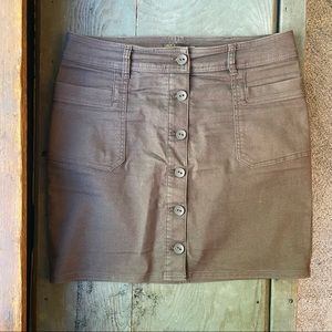 PrAna button down front skirt | size 10